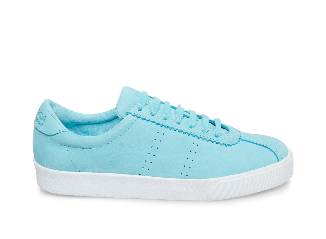 Superga Sneakers Womens - 2843 Clubs Nbkleaw - Light Blue - ROBVS6024